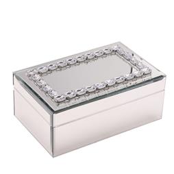 Crystal Rectangle Jewellery Box