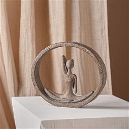 Yoga Abstract Figurine