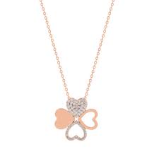 Tipperary Crystal Maureen O Hara Clover Pendant