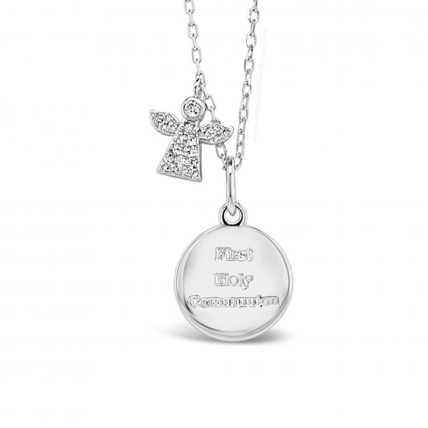 Absolute First Holy Communion Angel Pendent