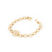 Tipperary Compass Star Bracelet Gold