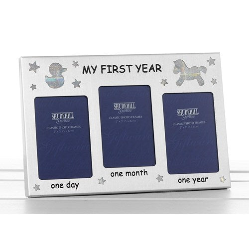 3 Picture First Year Frame