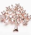 Newgrange Rosegold Tree of Life Brooch