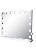 Hollywood Bluetooth Desktop LED Make-up Mirror 58×46cm