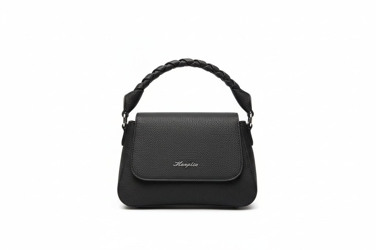 Hampton Lily Flap Over Shoulder Bag Navy