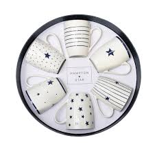 Tipperary Hampton Star Set of 6 Mugs