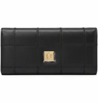 Gionni Jet Zip & Button Purse Black
