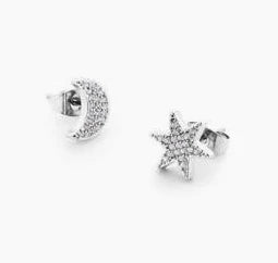 Tipperary Moon and Star Earring