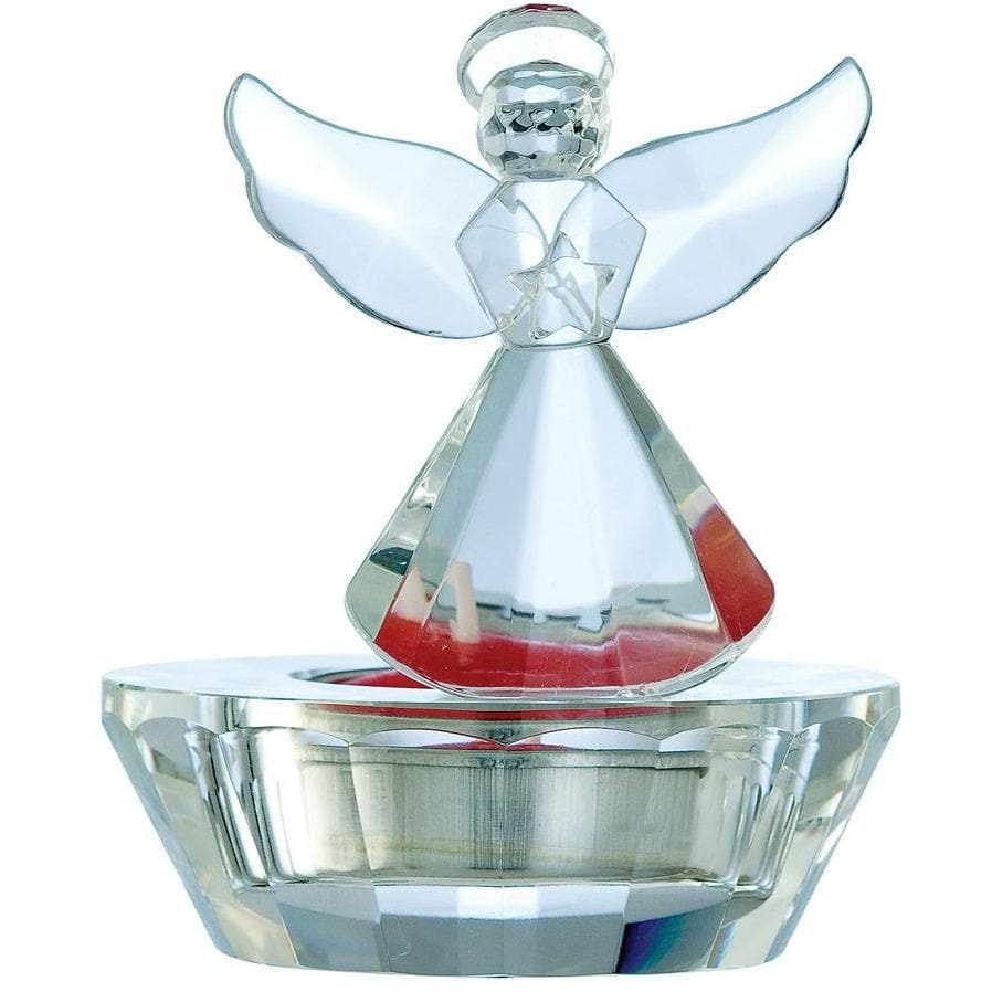 Galway Crystal Angel votive
