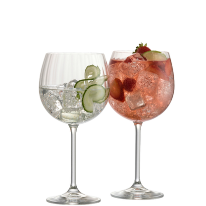 Galway Crystal Erne Gin & Tonic (Pair) Glasses