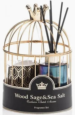 Newgrange  Wooden Sage & Sea Salt Candle & Diffuser