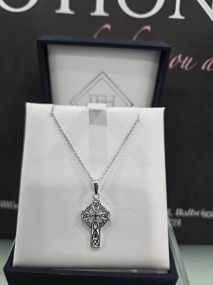 Sterling Silver Celtic Cross Pendant
