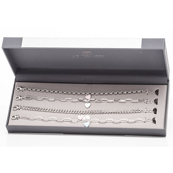 Gold Stackable Bracelet set of 4