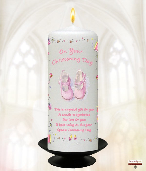 Christening  candle