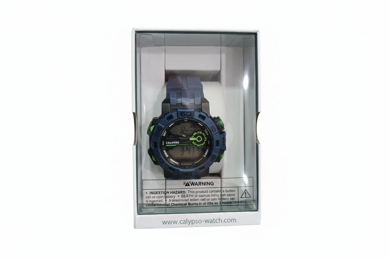 Calypso Navy Digital Watch