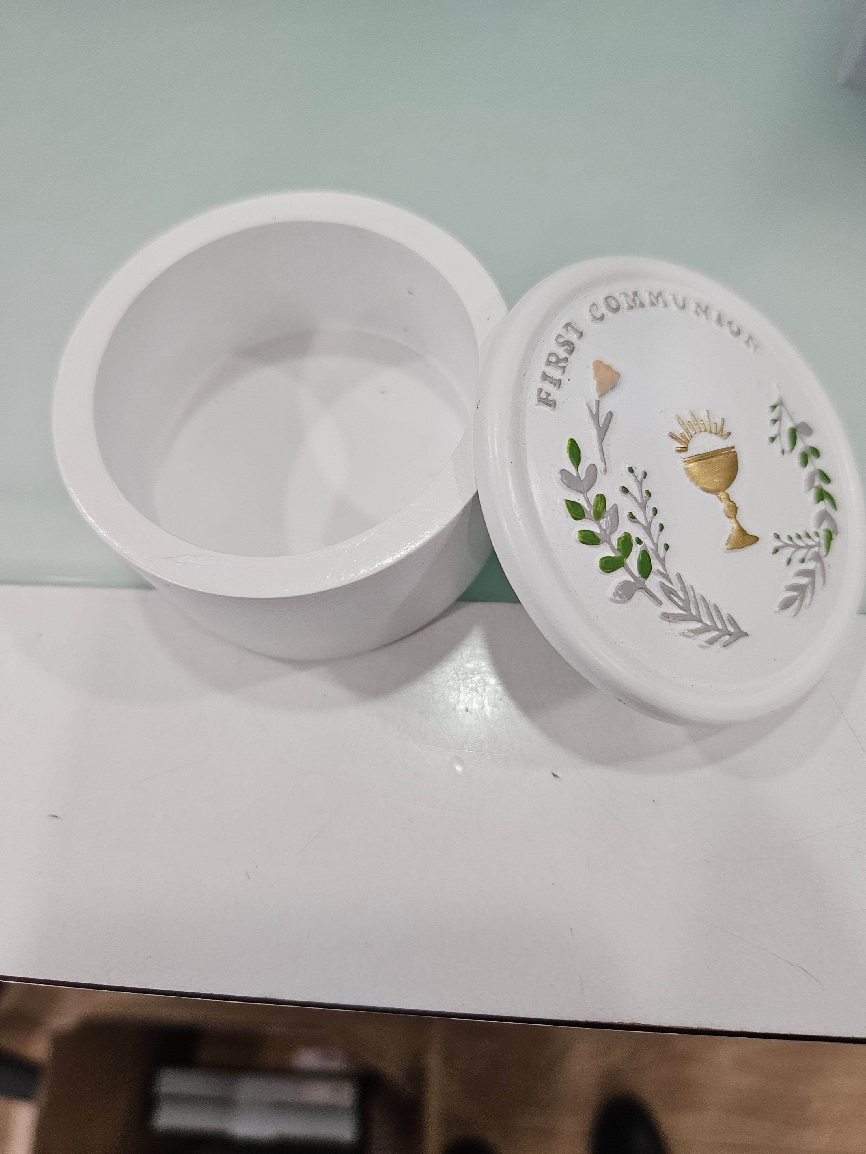 First holy communion  trinket box