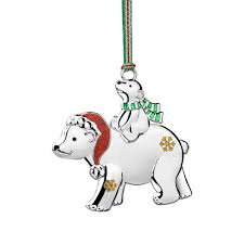 Newbridge Polar Bear with Cub Christmas Tree Decoration