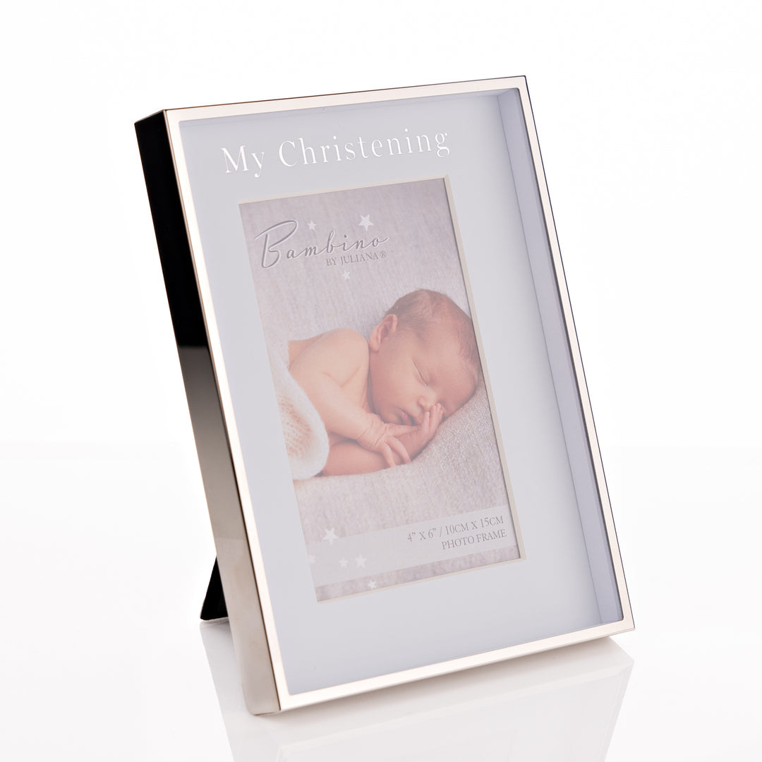 Christening  Day Blue 4 x 6 Frame