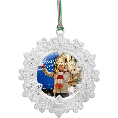 Newbridge Wreath Snowflake Frame Tree Decoration