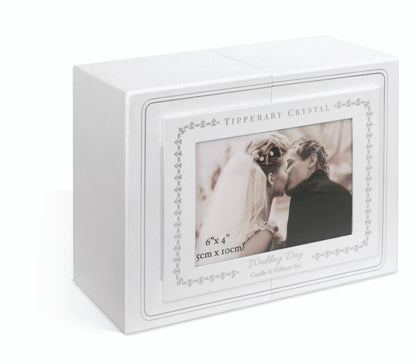 Tipperary Crystal Wedding Candle & Diffuser Gift Set