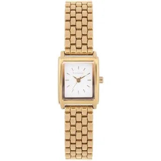 Tipperary Crystal Rectangular Gold Braclet Watch