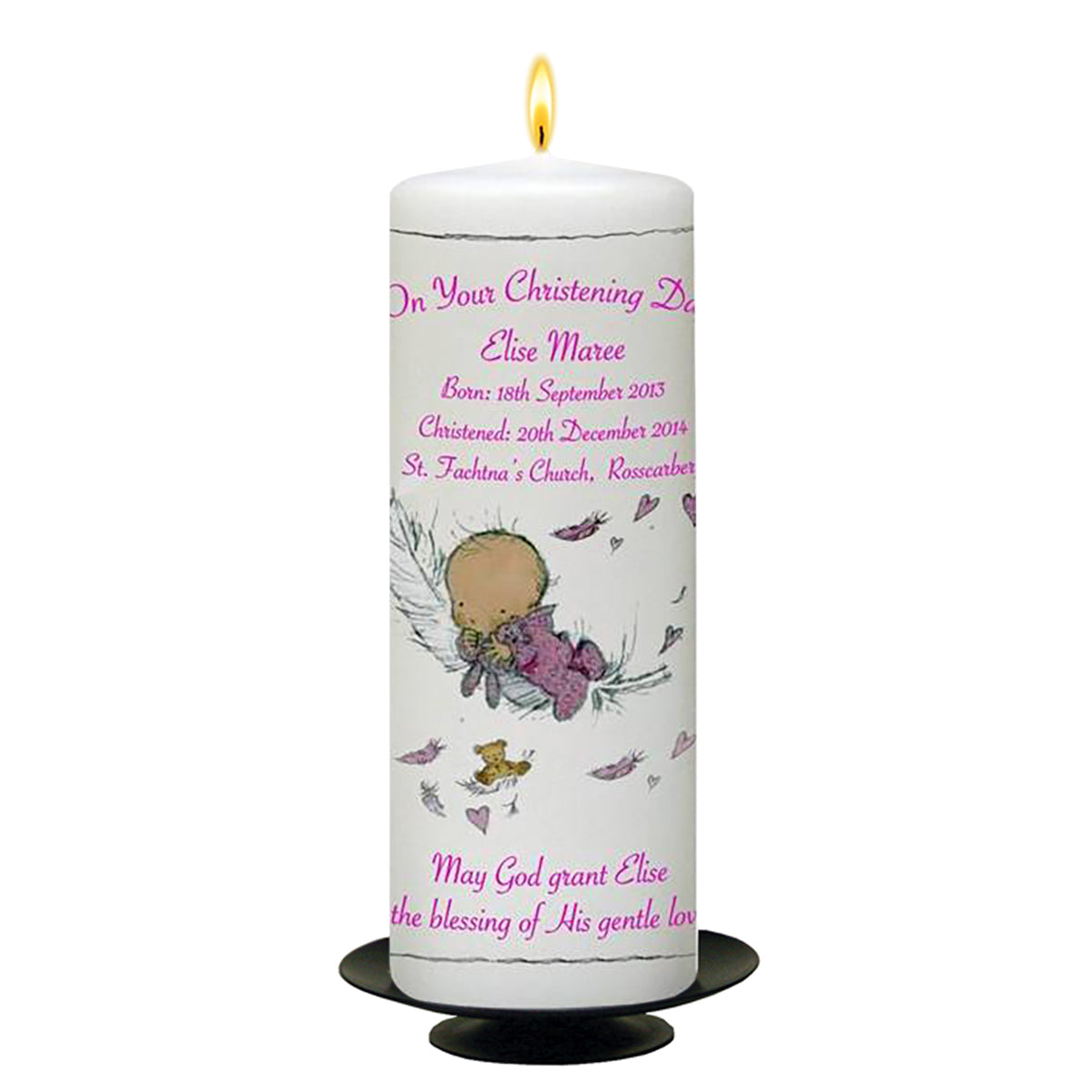 Christening  candle