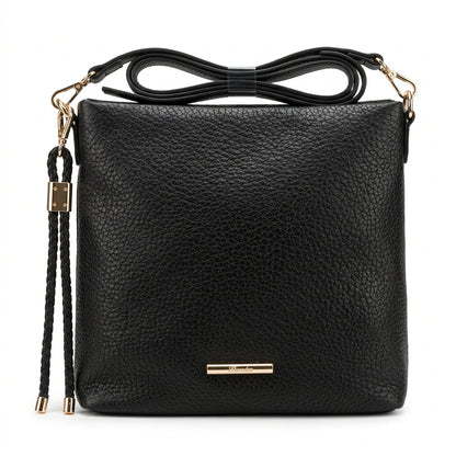Orchid north/south Crossbody Bag Black