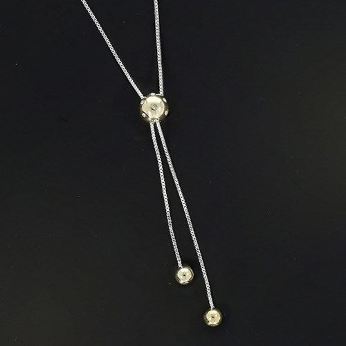 Equilibrium Bubble  Sparkle 2 Tone Adjustable  Pendant