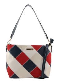 Orbit Midi Shoulder Bag Navy