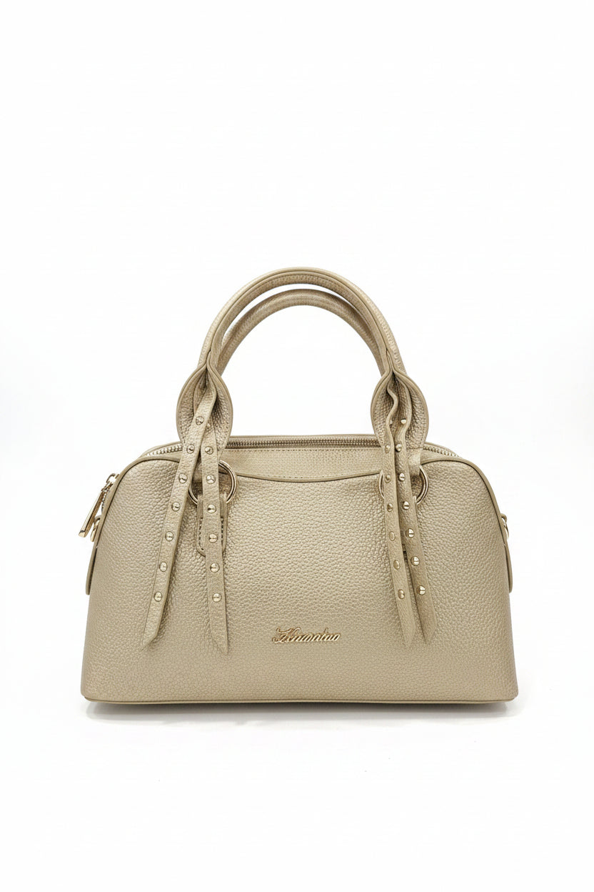 Hampton Lily Gold Bowling Bag
