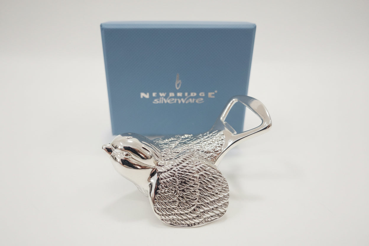 Newbridge Silverplated Bird Bottle Opener