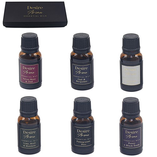 Essential Oil Scent Box of 6