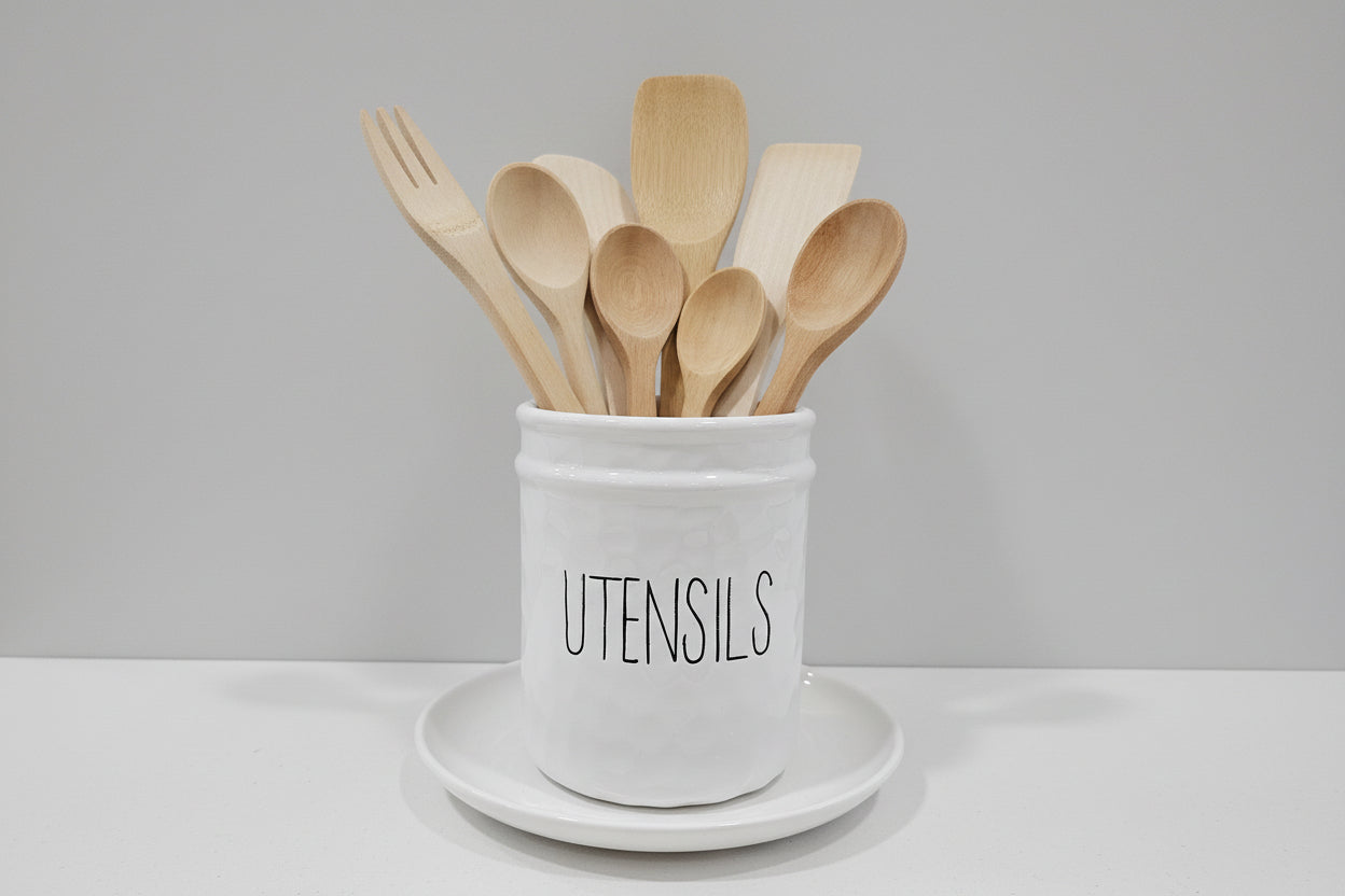 Ceramic utensils  holder
