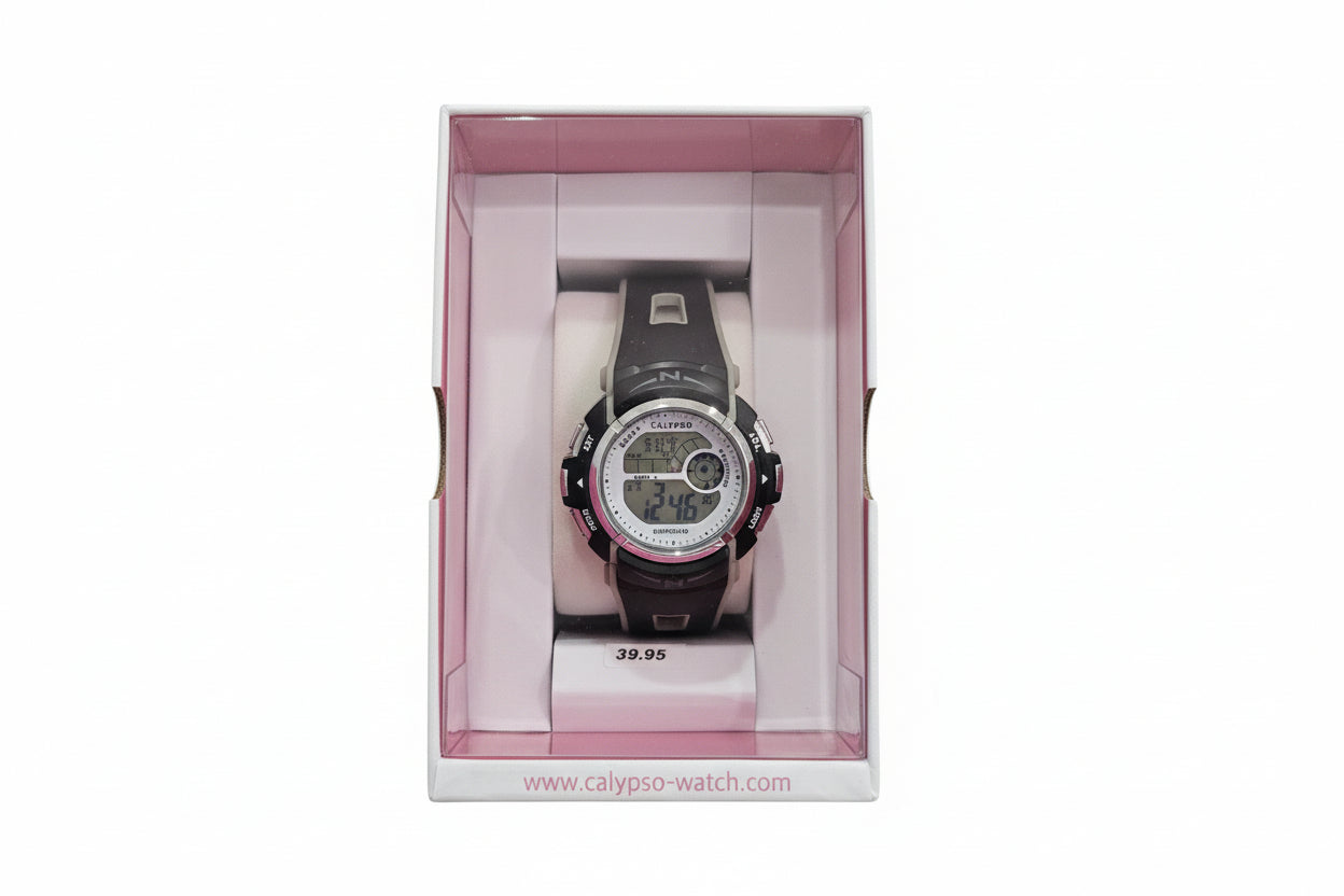 Calypso Watch Black Strap