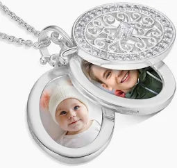 Newbridge Silver Triple Pendant Locket
