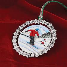 Newbridge On The Piste Christmas Tree Decoration