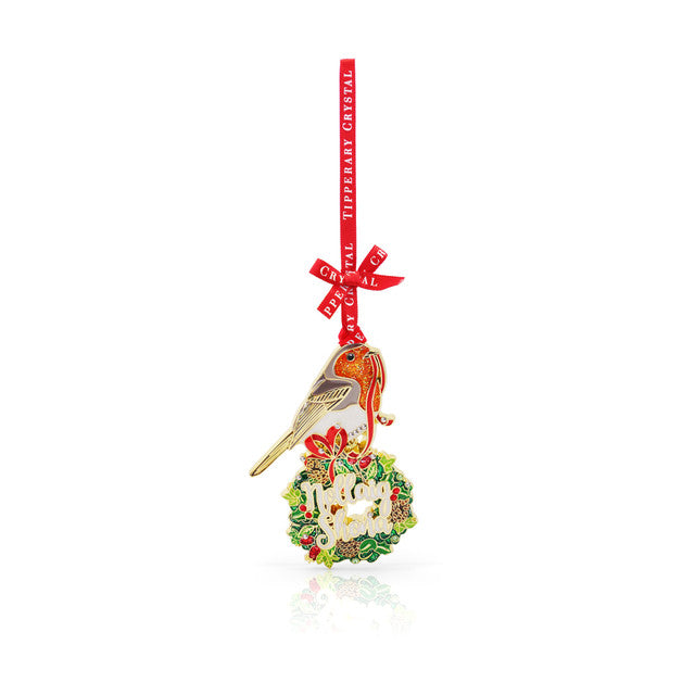 Tipperary Nollaig Shona Robin Decoration