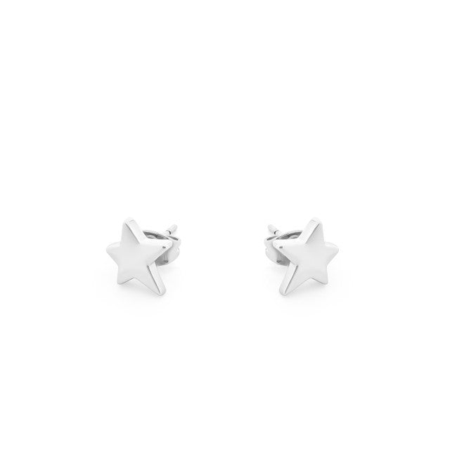 Tipperary Crystal  Silver Star Stud Earring