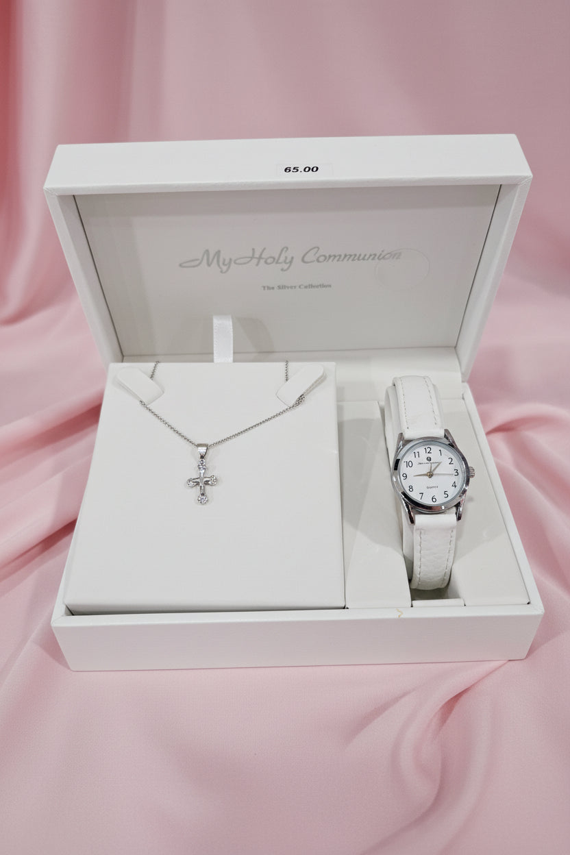 Communion Watch & Pendant Set