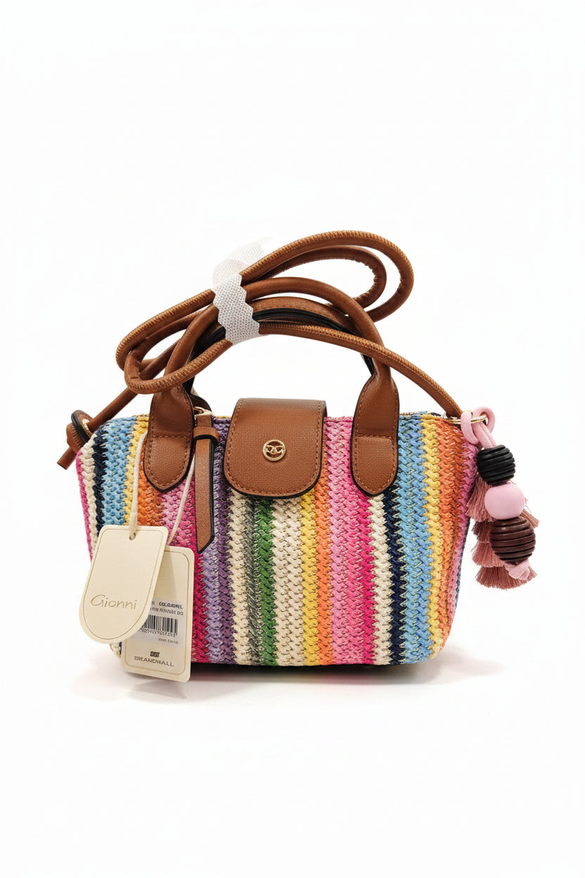Colourful crossbody bag