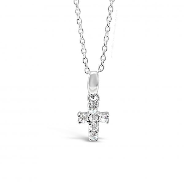 Absolute Kids Small Silver Cross