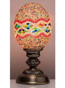The Grange Collection  Mosaic Egg Lamp