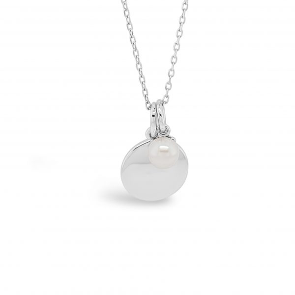 Absolute Sterling Silver June Birthstone Necklace