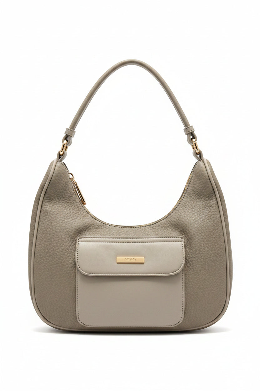 Sunflower Curved Shoulder Bag Green
