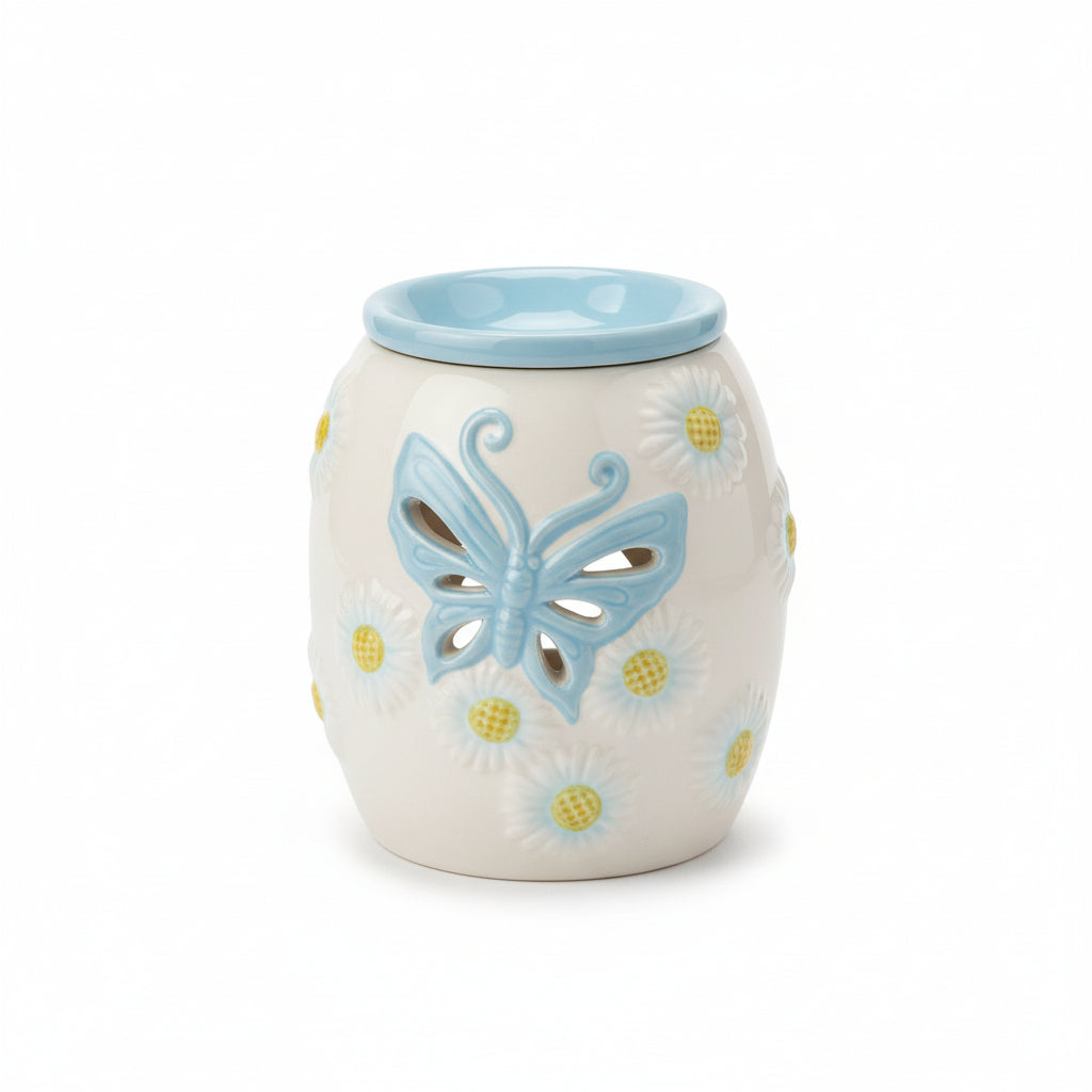 Btterfly & daisy wax / oil burner