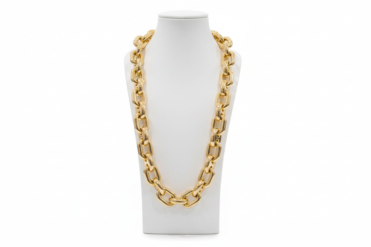 Gold Loop Necklace
