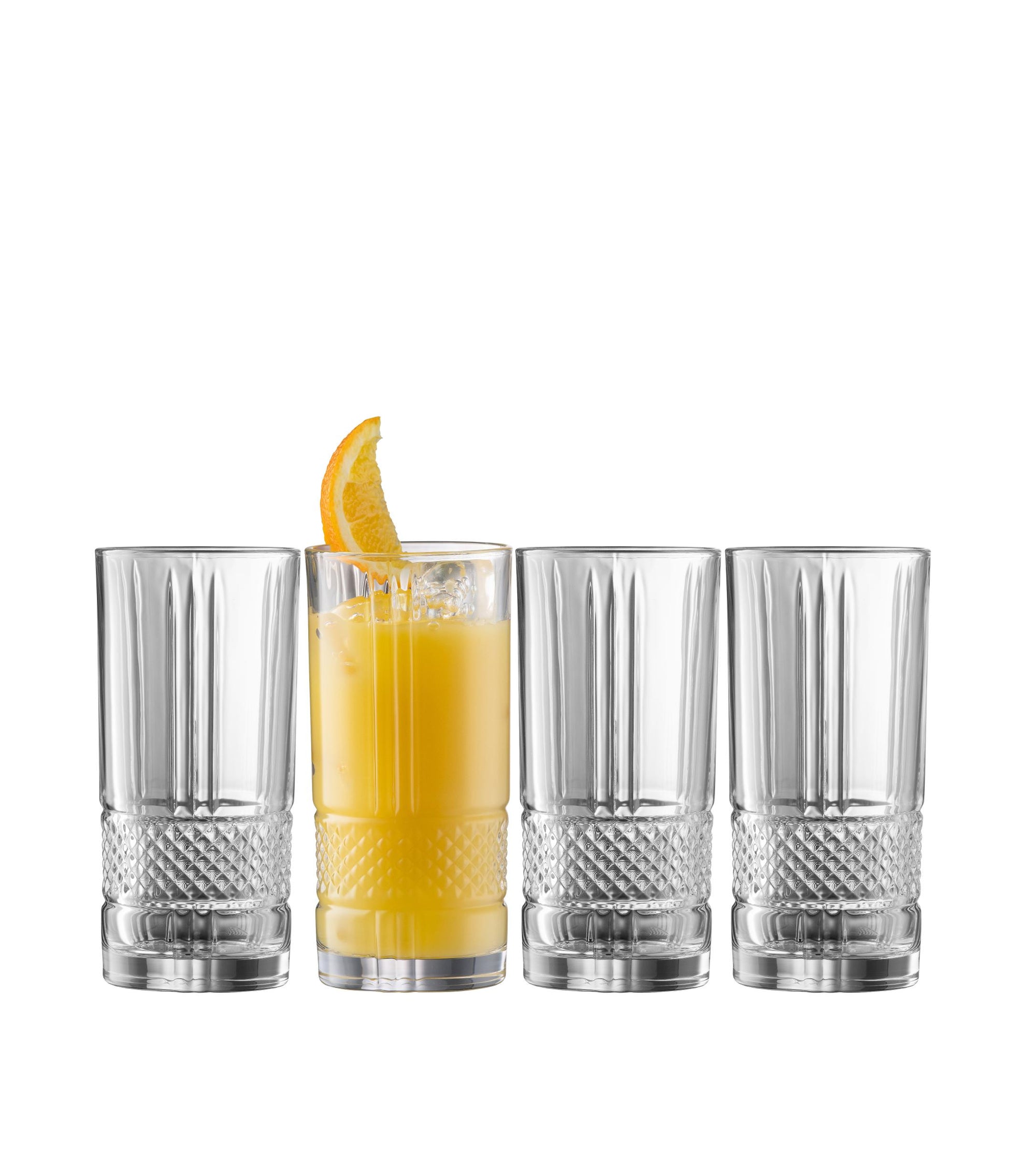 Galway Crystal Eyre Hiball  Glasses  Set of 4