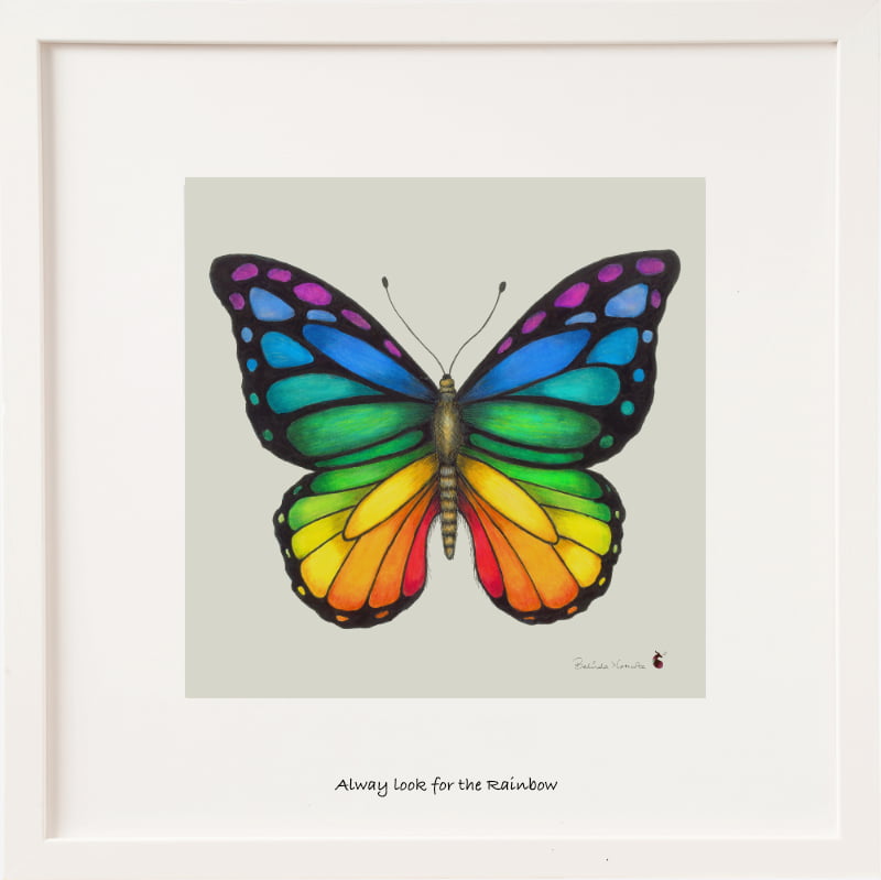 Belinda Northcote "Always look  for the rainbow"