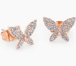 Tipperary Butter- Stud Earring Clear Crystal