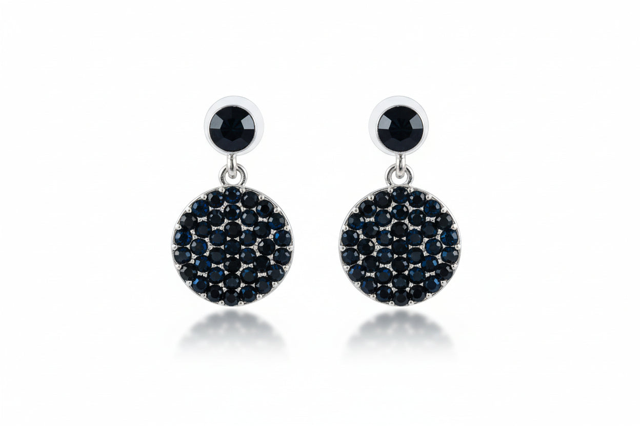 Absolute Drop Blue Stone Earrings